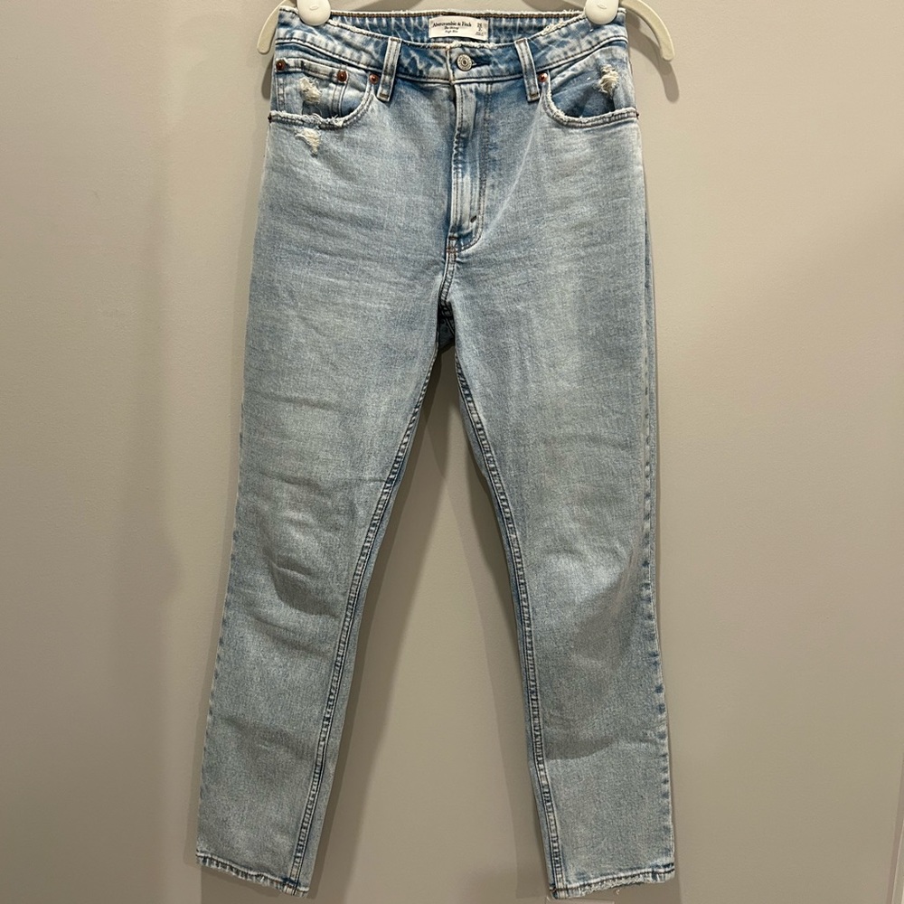 Abercrombie and Fitch Curve Love High Rise Skinny Jeans